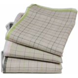 Tiseco 6 stuks - Dames zakdoeken Bamboe Ruit - 30.