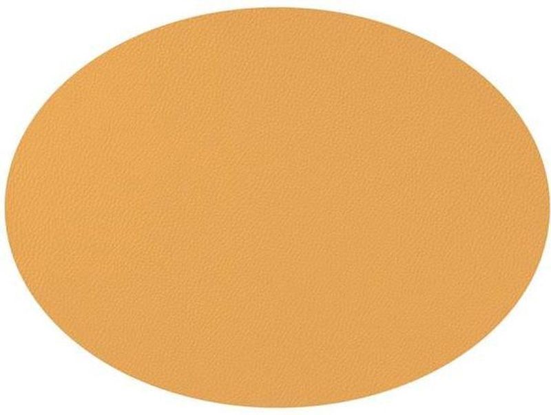 Mesapiu - Mesapiu Placemats - Camel - Lederlook - Ovaal