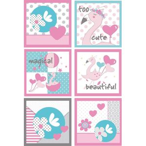 Sofil - Kinder Zakdoekjes - 100% Katoen - Magische Prints - Verpakt per 12 Stuks