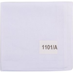 Tiseco 12 Stuks - Dames zakdoeken Luxe wit - 30