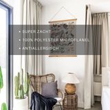 Tiseco Home Studio - Plaid COSY - Microflannel - 240x220 cm - Russet