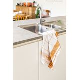 Tiseco Home Studio - Pharao Utensils - Keukendoek - Taupe - Set van 3 - 50 x 70 cm
