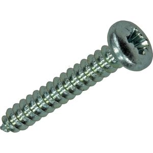 Zelftappende Schroef 14 Stuks Parkers. 4,8 X 19mm. lang. Verzinkt. sam.