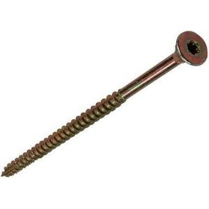 Mack Spaanplaatschroefplatkop. Torx 40 Stuks 4,0 X 40mm. lang. verzinkt.