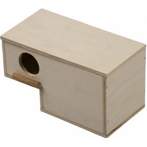 Duvoplus - Vogelhuisje - Vogel - Nestkast Gouldalmandine 20x10x11cm - 1st