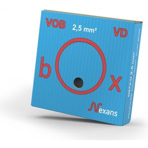 Nexans H07V-U profieldraad voor installatie - 10533331 [100 Meter] - E2Q65