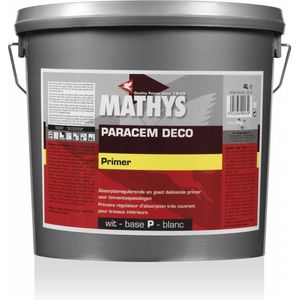 Mathys Paracem Deco Primer - Wit - 10L