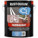 Rust-Oleum Tarmacoat Wegenverf 5 Liter Ral 5017 Verkeersblauw