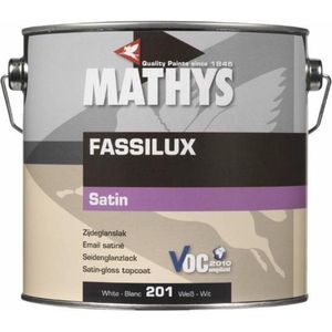 Mathys fasilux Pu satin wit 1L