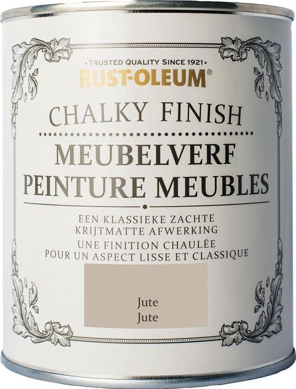 Rust-Oleum Chalky Meubelverf - Jute - 750ml - Vintage - Mat