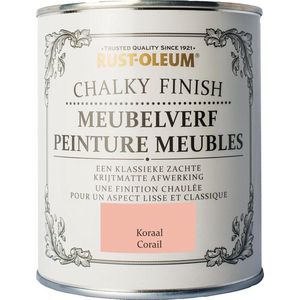 Rust-Oleum Chalky Finish Meubelverf Koraal 750ml