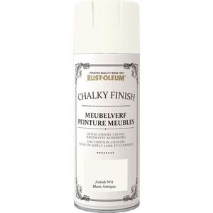 Rust-Oleum Chalky Spuitbus - Antiek Wit - 400ml