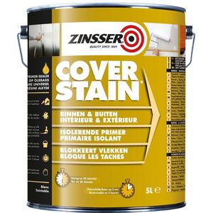 Zinsser Cover Stain - Op Kleur Gemengd - 2,5L