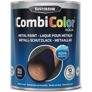 Rust-Oleum CombiColor Aqua Metaallak Hoogglans RAL9005
