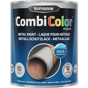 Rust-Oleum Combicolor Aqua Hoogglans - Ral 7035 Lichtgrijs - 0,75L