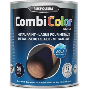 Rust-Oleum CombiColor Aqua Metaallak Zijdeglans RAL9005