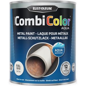 Rust-Oleum Combicolor Aqua Zijdeglans - Ral 9010 Wit - 0,75L