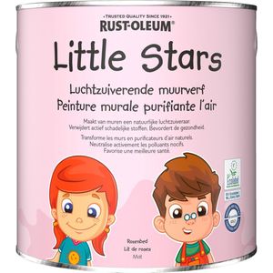 Rust-Oleum Little Stars Luchtzuiverende Muurverf Rozenbed 2,5 liter