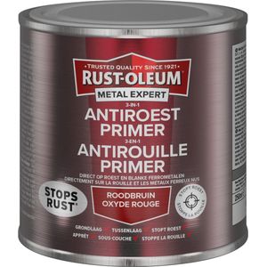 Rust-Oleum  3-in-1 Antiroest Primer - Ral 3000 250 Ml In Blik