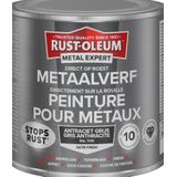 Rust-Oleum Metal Expert Direct Op Roest Metaal Verf Zijdeglans 250ml - RAL 7016