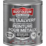 Rust-Oleum Metal Expert Direct Op Roest Metaal Verf - Zijdeglans - 750ml - RAL 7016 - 3-in-1 Technologie