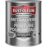 Rust-Oleum Metal Expert Direct Op Roest Metaal Verf - Zijdeglans - 750ml - RAL 7016 - 3-in-1 Technologie