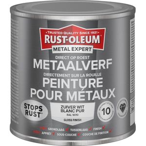 Rust-Oleum Metal Expert Direct Op Roest Metaal Verf 250ml - RAL 9010
