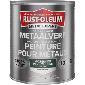 Rust-Oleum Metal Expert Direct Op Roest Metaal Verf 750ml - RAL 6005