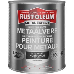 Rust-Oleum Metal Expert Direct Op Roest Metaal Verf 750ml - RAL 9005