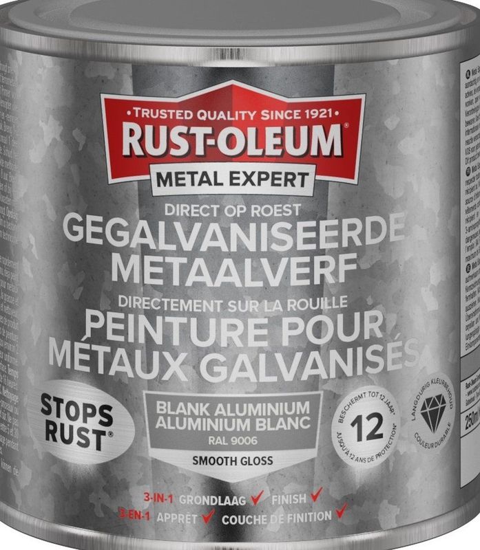 Rust oleum Metalexpert Gegalvaniseerde Metaalverf 9006