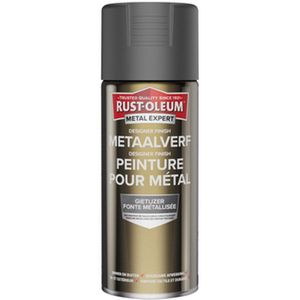 Rust-Oleum Metal Expert Designer Finish Metaal Verf Gietijzer 400ml