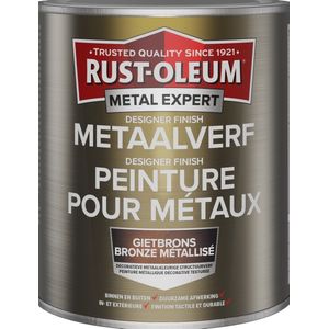 Rust-Oleum Metal Expert Designer Finish Metaal Verf Gietbrons 400ml