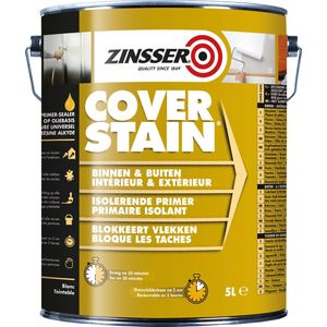 Zinsser Cover Stain Grijs Ral 7045 2,5 Liter