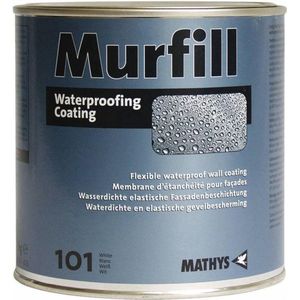Mathys Murfill Waterproofing CoatingGevelverf 6 KG - Wit