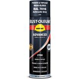 Rust Oleum Grondverf & Lak in 1 spuitbus ANTRACIET GRIJS RAL7016