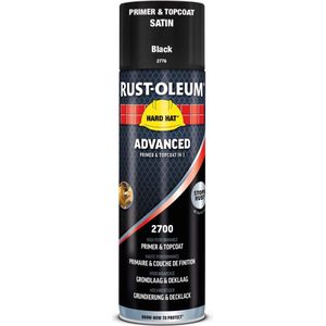 Rust-Oleum Hard Hat Advanced grondlaag en deklaag gitzwart 500ml