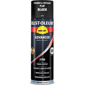 Rust-Oleum Hard Hat Advanced grondlaag en deklaag matzwart 500ml