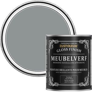 Rust-Oleum Donkergrijs Meubelverf Hoogglans - Antraciet 750ml