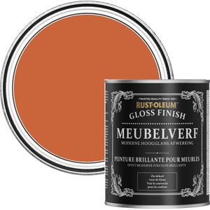 Rust-Oleum Oranje Meubelverf Hoogglans - Chai Thee 750ml