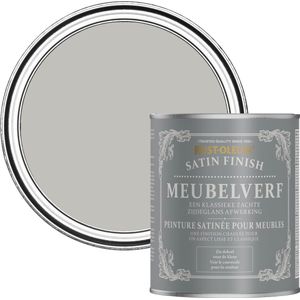 Rust-Oleum Lichtgrijs Meubelverf Zijdeglans - Kiezel 750ml