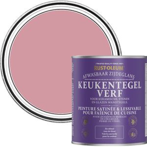 Rust-Oleum Roze Keukentegelverf Zijdeglans - Oudroze 750ml