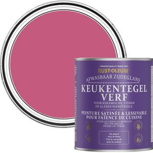 Rust-Oleum Roze Keukentegelverf Zijdeglans - Framboos 750ml