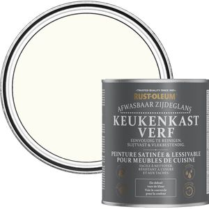 Rust-Oleum Wit Keukenkastverf Zijdeglans - Porselein 750ml