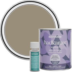Rust-Oleum Lichtbruin Badkamer Tegelverf Hoogglans - Koffie 750ml