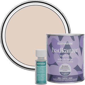 Rust-Oleum Lichtroze Badkamer Tegelverf Hoogglans - Handgewoven 750ml
