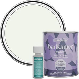 Rust-Oleum Gebroken wit Badkamer Tegelverf Hoogglans - Gestoomde Melk 750ml