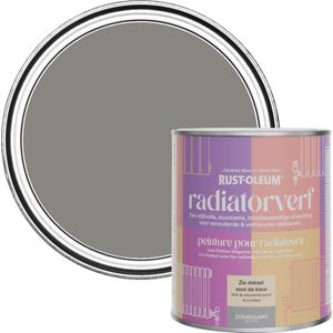 Rust-Oleum Grijs Radiatorverf Zijdeglans - Art School 750ml