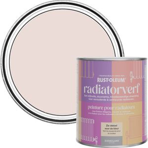 Rust-Oleum Roze Radiatorverf Zijdeglans - Elbow Beach 750ml