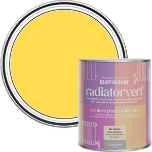 Rust-Oleum Geel Radiatorverf Zijdeglans - Citroensorbet 750ml