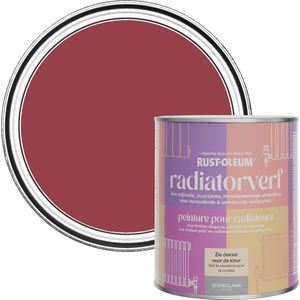 Rust-Oleum Rood Radiatorverf Zijdeglans - Soho 750ml